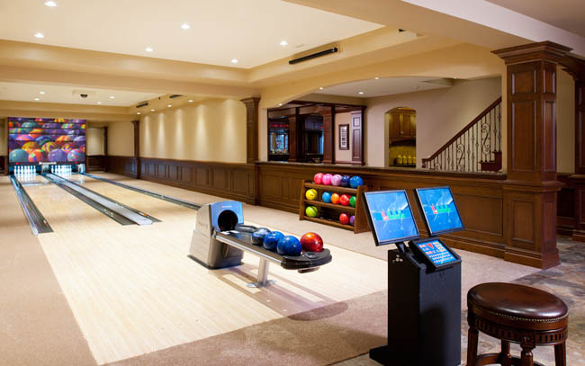 37+ Best Basement Game Room Ideas For Your Space 46 Automatic ball return and digital scoring add a professional touch